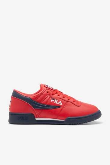 Fila Homme Original Fitness 640 Rouge / Navy / Blanche Fila France YGA-082579